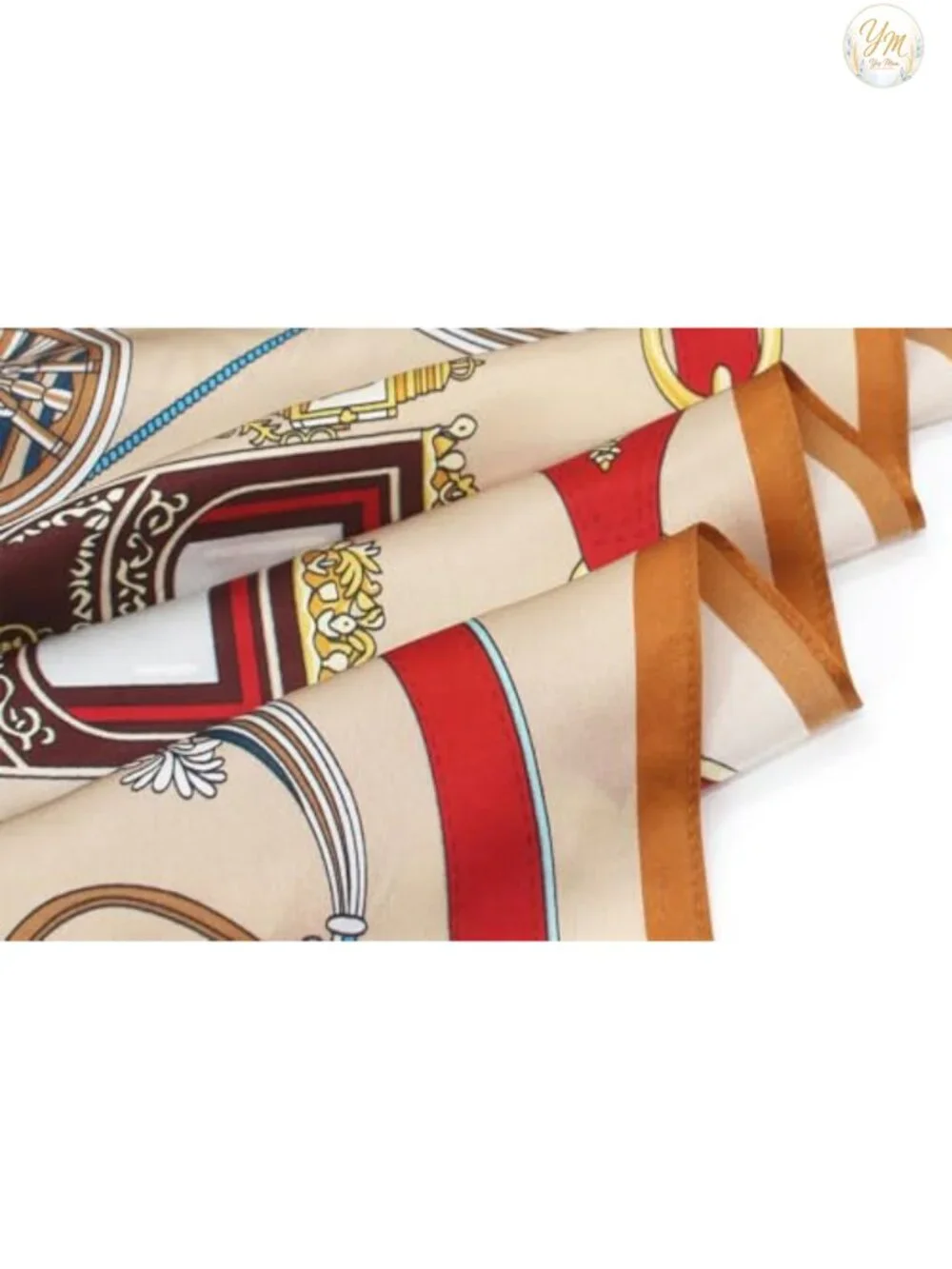 Silk Scarf 100% Mulberry Square Hair Wrap Headband Bandana Lightweight